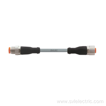 IP67 M12 male to female connection cable